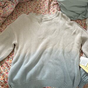 Vintage Havana ombré sweater, size medium, NWT